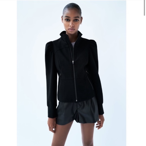 Balloon Sleeve Jacket  Size S. NWT - Picture 1 of 8